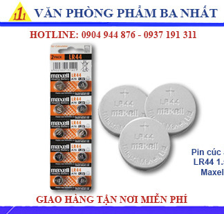 pin lr-44, pin cúc áo lr44 maxell