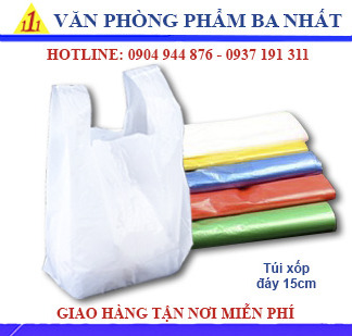 bao nilong, bao xốp, túi xốp đáy 15cm