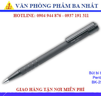 Bút bi bấm Pentel BK 250 - Chính hãng, giá rẻ