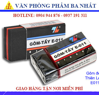 gôm đen Thiên Long E-011