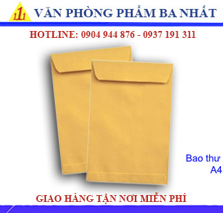 Bao thư vàng A4
