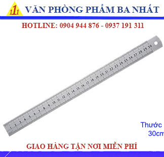 Thước sắt 30cm