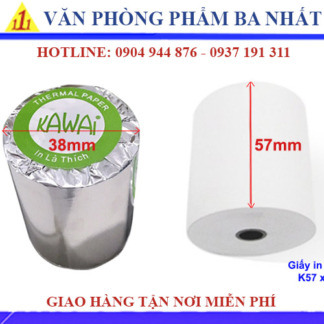 Giấy in nhiệt K57 57x38 mm