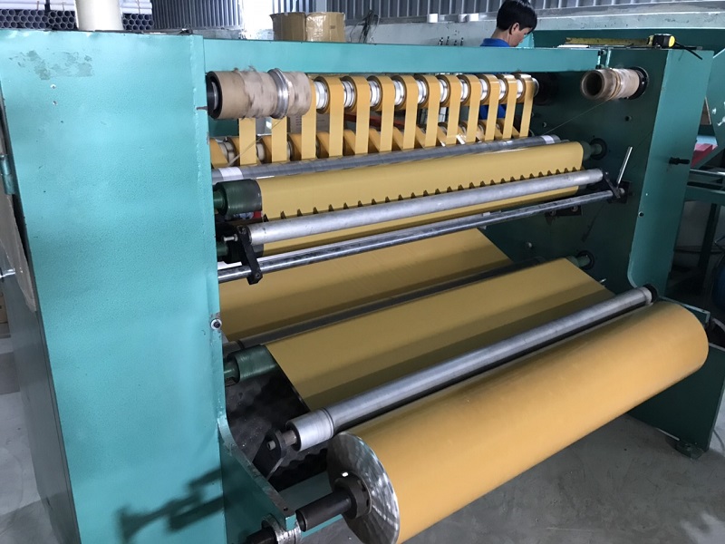 quy trình sản xuất băng keo giấy