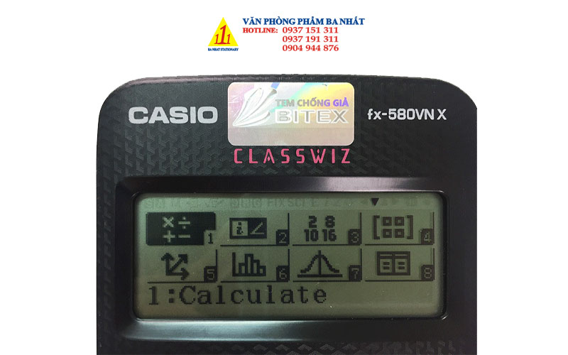 Cách kiểm tra máy tính Casio Chính hãng hay Fake, cách nhận biết máy tính casio chính hãng