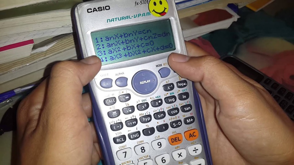 Một số lưu ý khi sử dụng máy tính Casio 570VN để giải bất phương trình