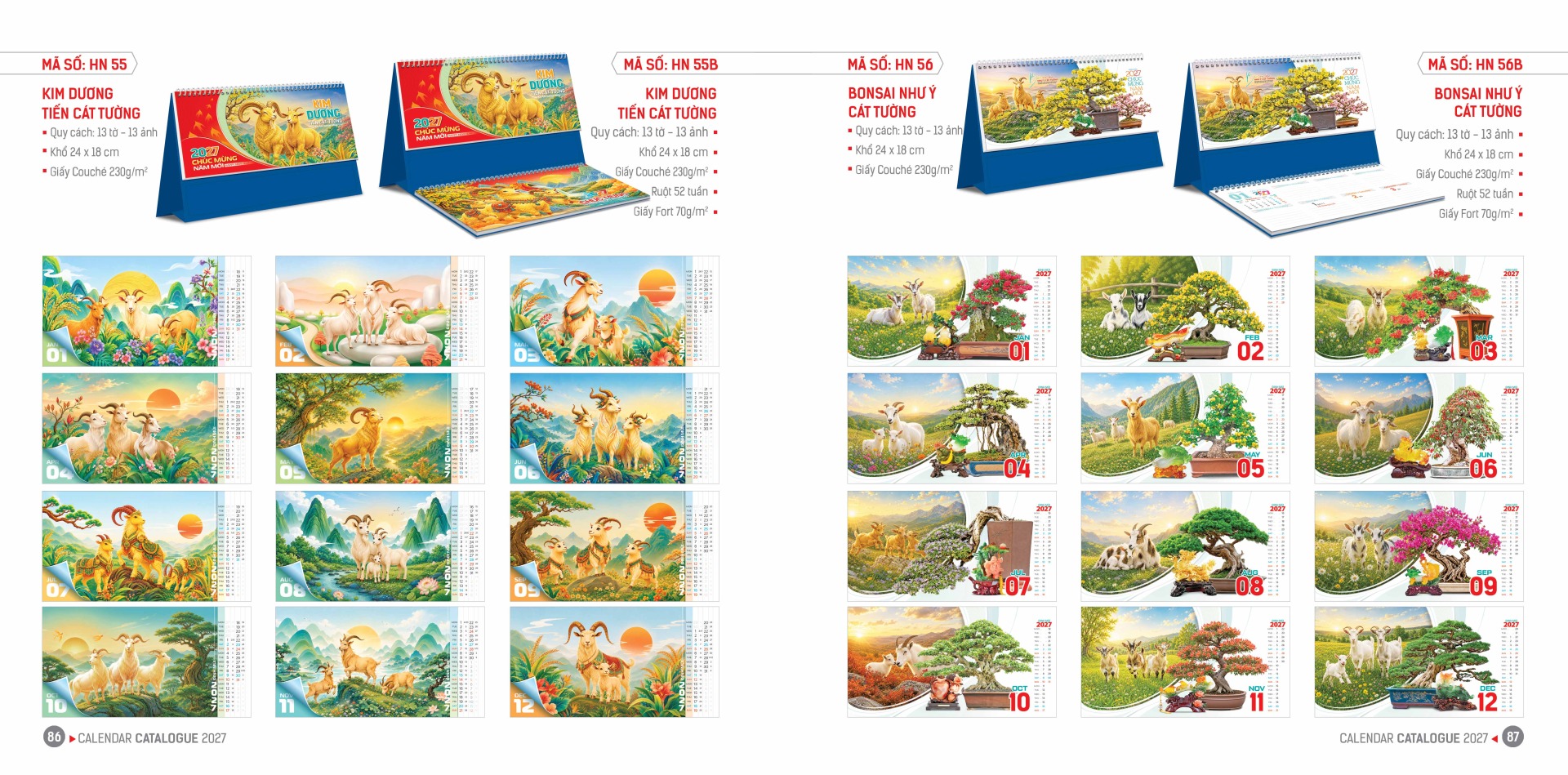 In lịch Tết số lượng ít lấy nhanh, chất lượng cao tại TPHCM 22 1 1