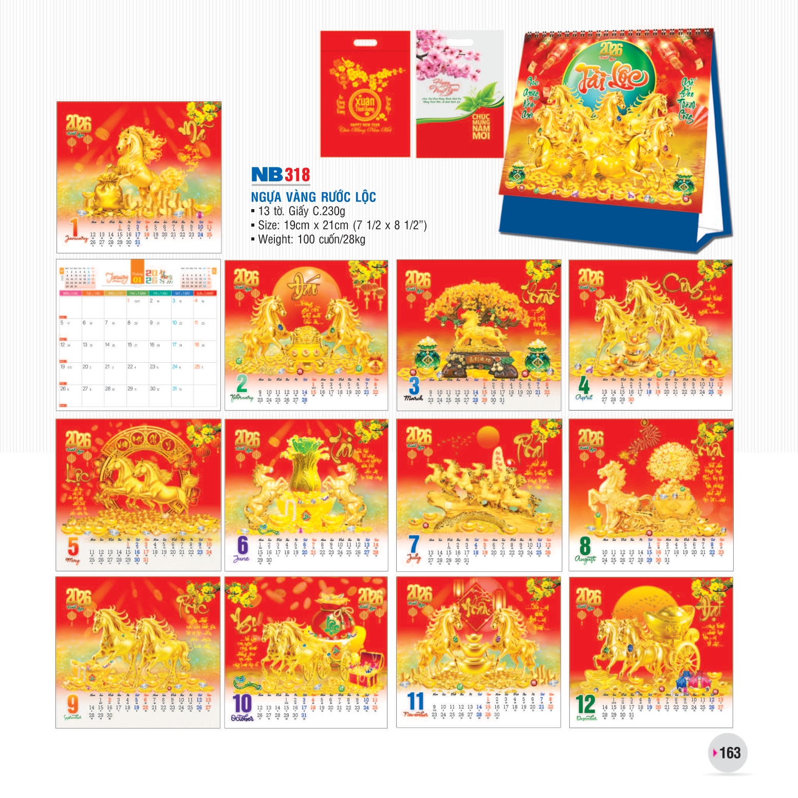 In lịch Tết để bàn doanh nghiệp trọn gói – thiết kế độc quyền, giá tốt, giao nhanh. Giúp thương hiệu nổi bật suốt 365 ngày qua từng trang lịch Tết 2026.