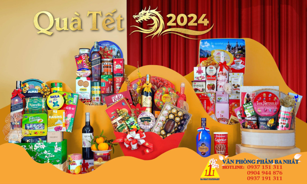 quà tết 2024, giỏ quà tết 2024, giỏ quà tết doanh nghiệp