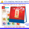 lịch để bàn chữ A 2024
