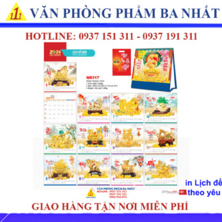 lịch để bàn phong thủy đẹp, lịch để bàn chủ đề phong thủy