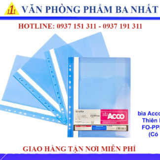 bìa acco nhựa thiên long A4 FO-PPFFA4, bìa acco a4 fo ppffa4