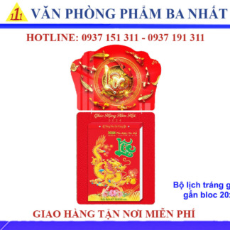 lịch tráng gương, bộ lịch tráng gương gắn bloc, lịch tráng gương gắn bloc đại