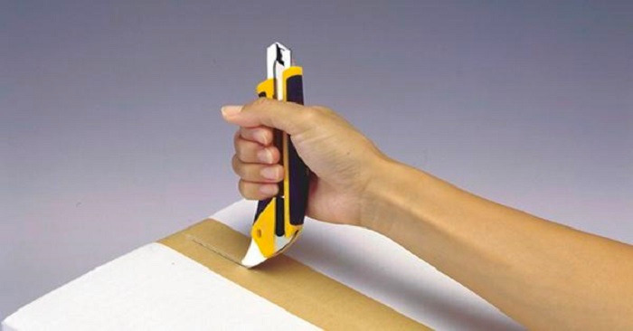 cách bẻ dao rọc giấy, cách bẻ lưỡi dao rọc giấy
