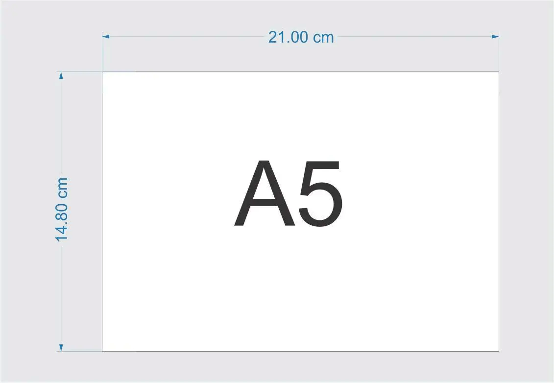Kích thước khổ giấy a5 là bao nhiêu? Cách chọn in giấy A5