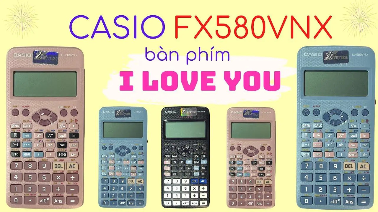 Máy Tính Khoa Học Casio Fx-580VNX Với 521 Tính Năng Nổi Bật