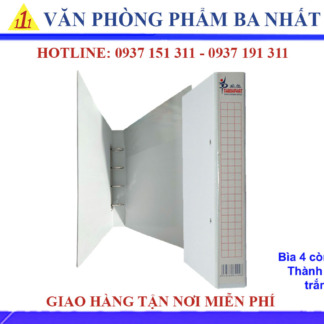bìa 4 còng kiếng Thành Phát 3F5, bìa còng 4 lỗ thành phát, bìa 4 còng 3F5 Thành Phát