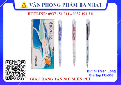bút bi fo 039, bút bi Thiên Long FO-039 startup
