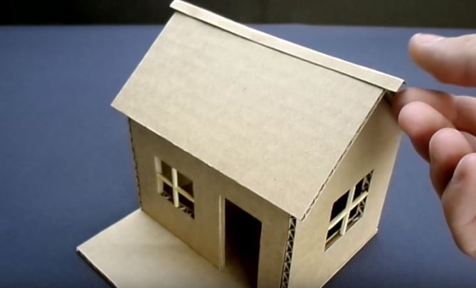 Cách làm nhà bằng giấy