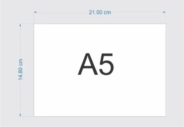 Giấy A4 và giấy A5 khác nhau thế nào?
