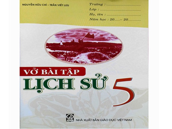 Vở học môn Lịch Sử