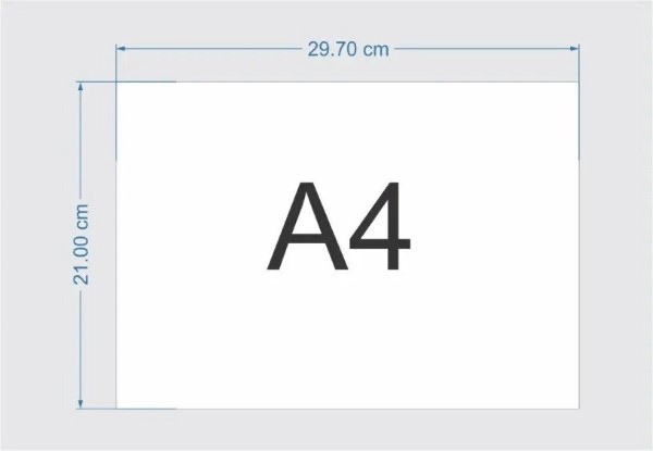 Kích thước chuẩn của giấy in A4 - 1 tờ giấy a4 bao nhiêu tiền?