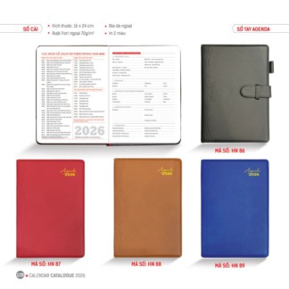 TOP 99+ ý tưởng kinh doanh lịch Tết 2025 siêu lợi nhuận 12 lich so tay bia da agenda tet 2026