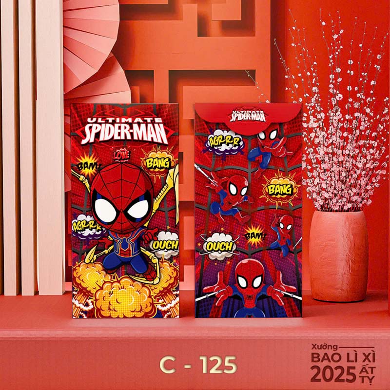 Bao lì xì - Spiderman