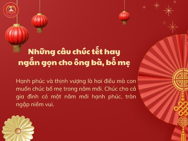 Những câu chúc tết hay nhất dành cho cha mẹ, ông bà