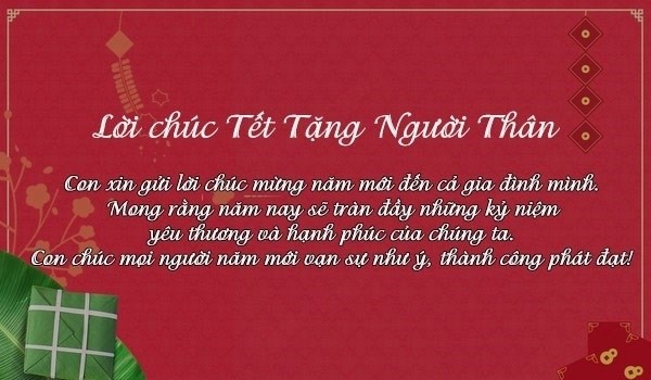 Những câu chúc tết hay nhất gửi đến anh, chị em và người thân trong gia đình