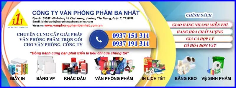 VPP Ba Nhất  - Địa chỉ khắc dấu công ty giá rẻ lấy liền tại TPHCM