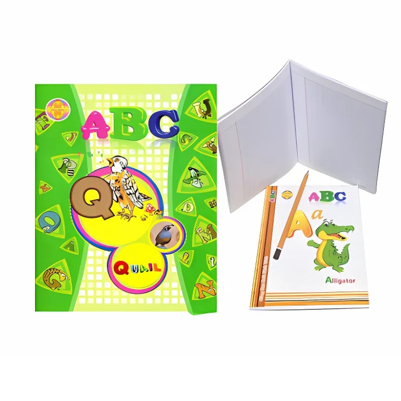 vo abc quack vang cho be mam non