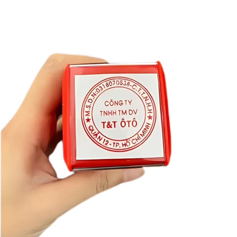 Dịch vụ khắc dấu công ty giá rẻ, đúng chuẩn pháp lý, khắc nhanh trong ngày tại TPHCM. Giao hàng tận nơi, hỗ trợ mọi loại dấu doanh nghiệp.