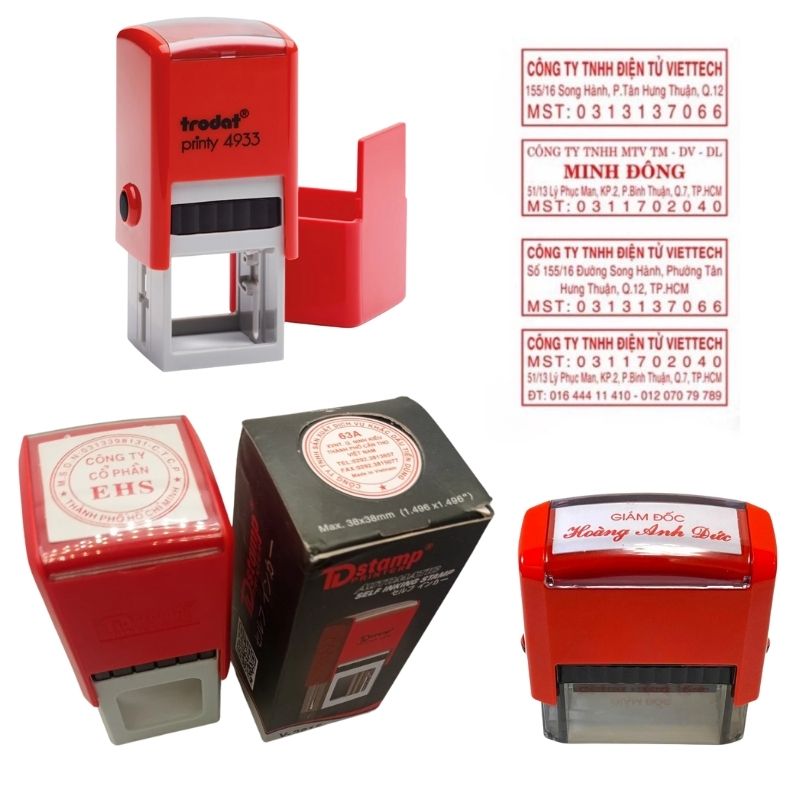Con dấu tròn công ty xác nhận pháp nhân, dùng cho văn bản chính thức; dấu chức danh chỉ xác nhận vị trí, dùng cho ký duyệt cá nhân.