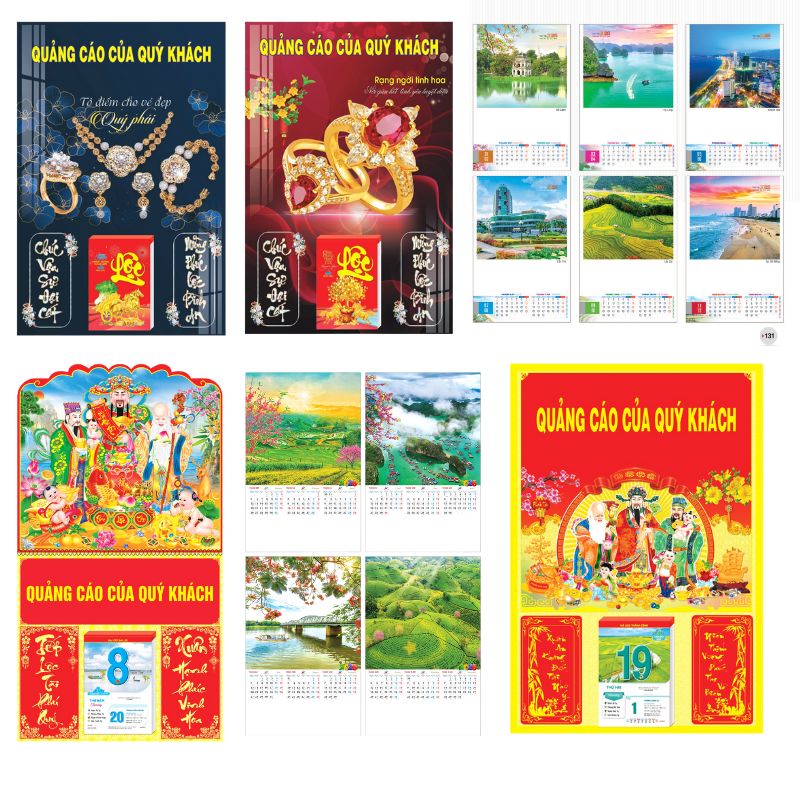 Xưởng in lịch treo tường nhận mọi số lượng, thiết kế theo yêu cầu, in nhanh, giá hợp lý, giao hàng tận nơi toàn quốc. Hỗ trợ mùa lịch Tết 2026.