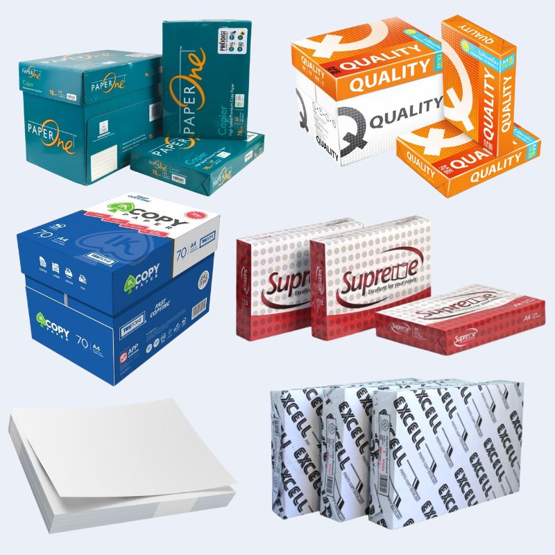 Giấy A4 in ấn văn phòng chất lượng cao, giá tốt mỗi ngày. Đa dạng thương hiệu Double A, IK Plus, Excel. Giao hàng nhanh tại TP.HCM.