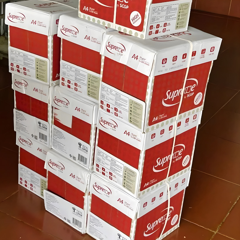 bao gia thung giay a4 supreme van phong