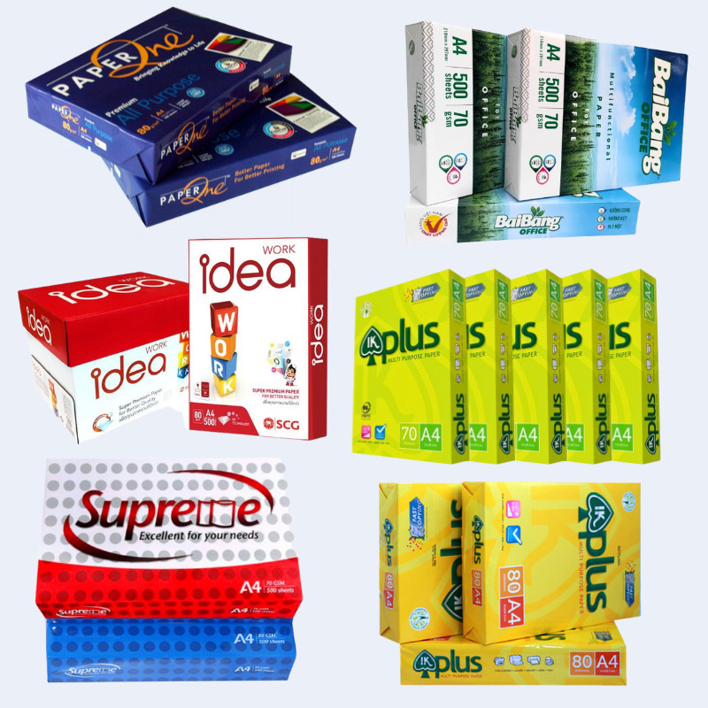 Bạn đang tìm loại giấy A4 trắng nào tốt nhất? Khám phá ngay top các thương hiệu giấy A4 (Double A, PaperOne, IK Plus,...) được tin dùng nhất, cùng bí quyết chọn giấy không kẹt, bản in sắc nét và tiết kiệm chi phí.