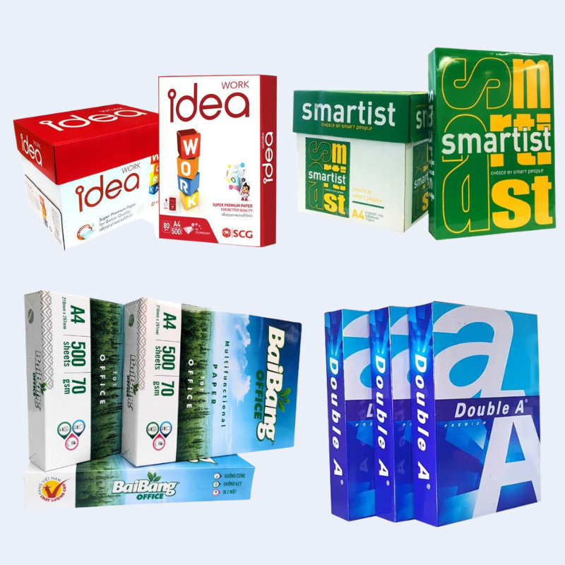 Giấy A4 1 thùng giá sỉ cho văn phòng 3 Giấy A4 1 thùng giá sỉ cho văn phòng, giao nhanh, đủ thương hiệu Double A, IK Plus, Excel. Báo giá ưu đãi theo số lượng, hỗ trợ xuất hóa đơn.