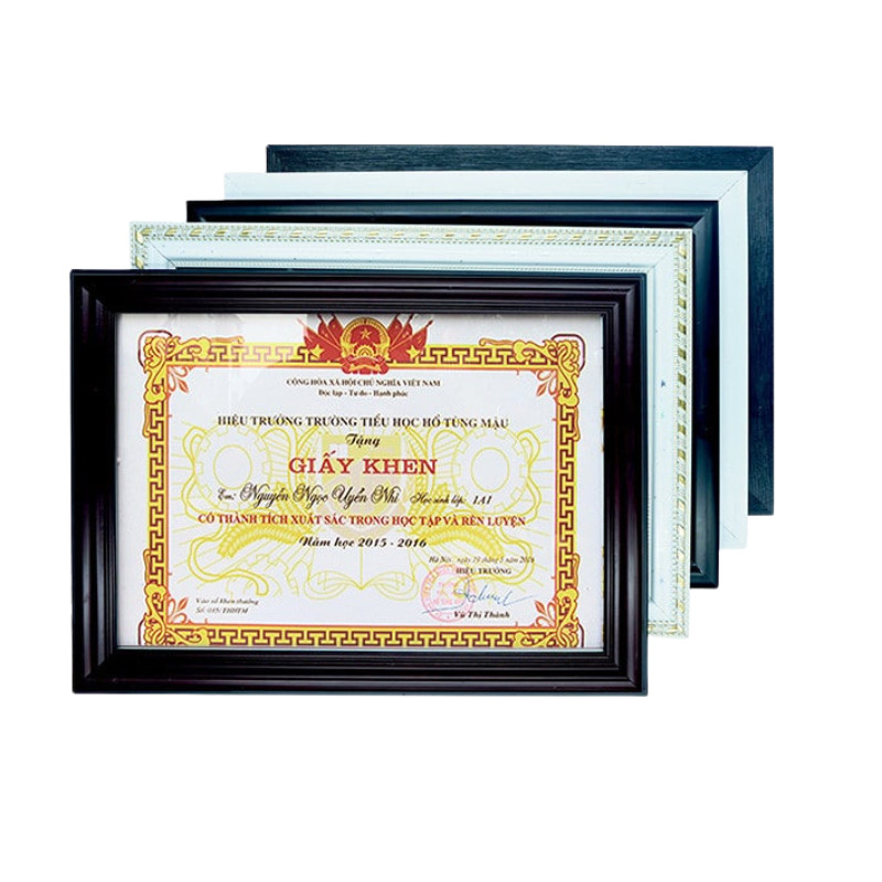 khung bang khen a3 ma vang cao cap 1