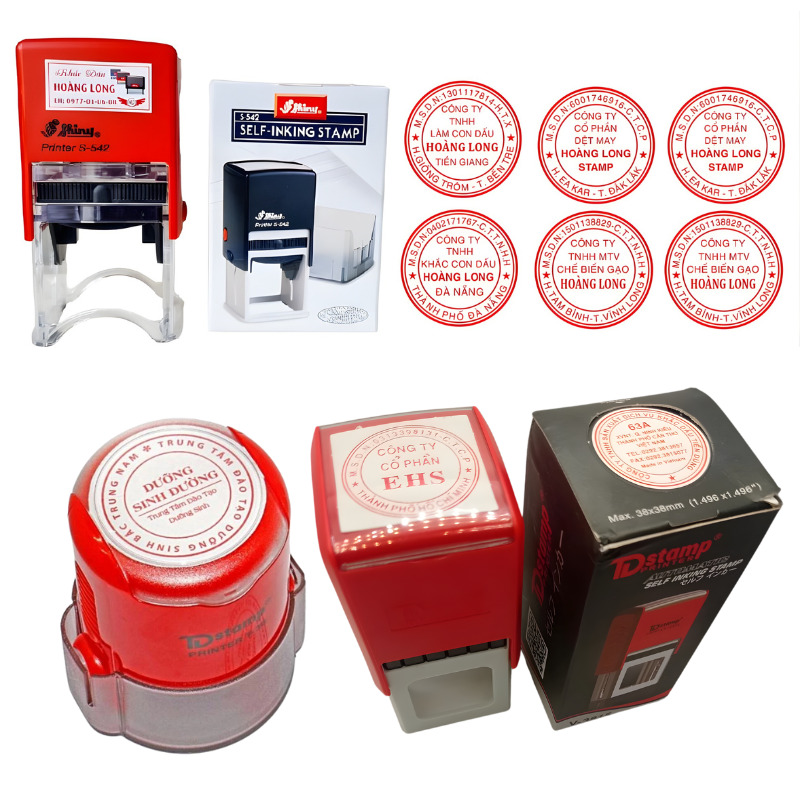 Làm con dấu tròn giao nhanh toàn quốc, khắc sắc nét, bền đẹp. Hỗ trợ thiết kế miễn phí, đặt đơn là có ngay, giá tốt cho công ty và cá nhân. 