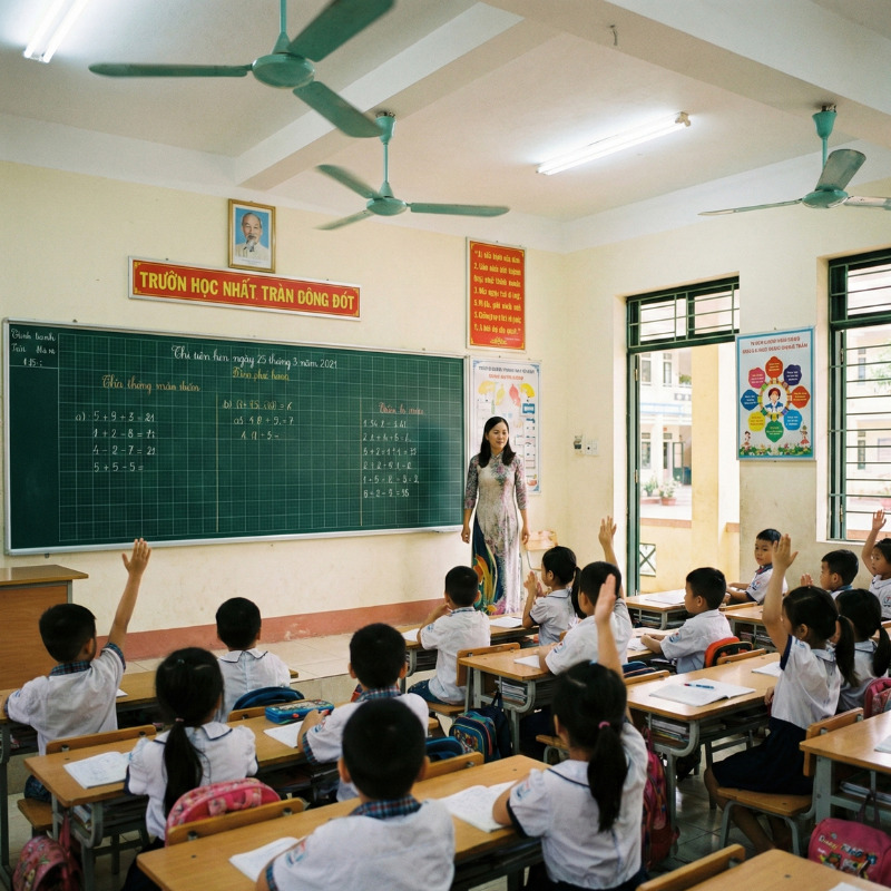 bang tu xanh ke o ly cho truong tieu hoc