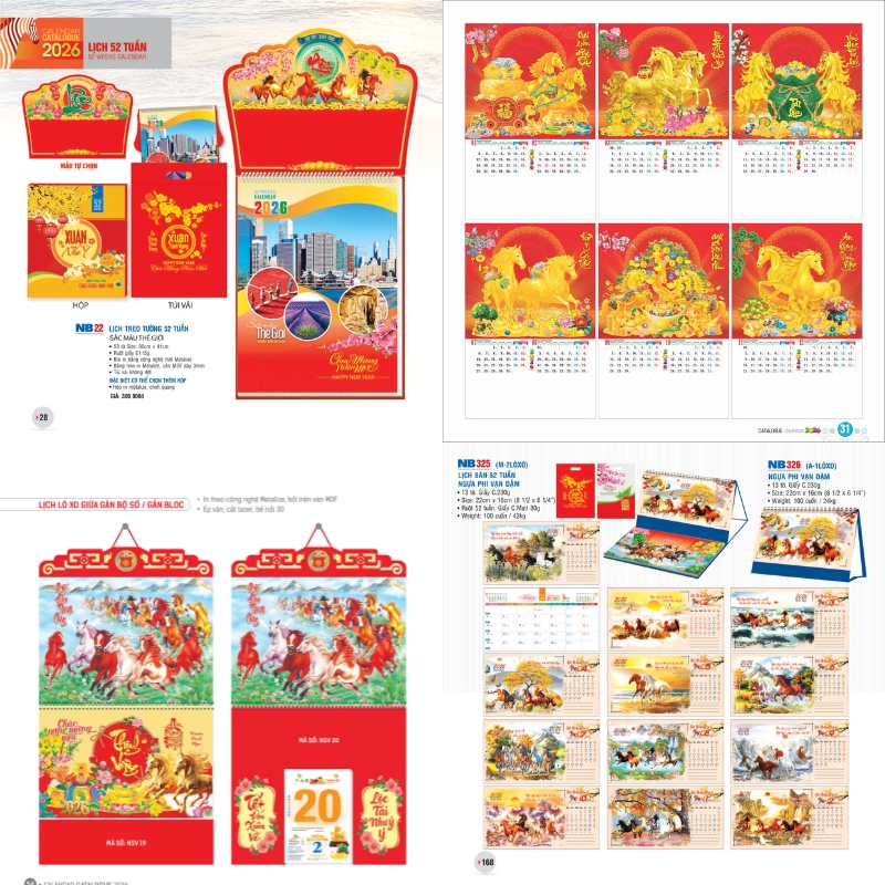 Khám phá bộ sưu tập mẫu in lịch Tết mới nhất 2026. Tổng hợp các thiết kế đẹp, độc đáo, dẫn đầu xu hướng và nâng tầm thương hiệu doanh nghiệp. Xem ngay!