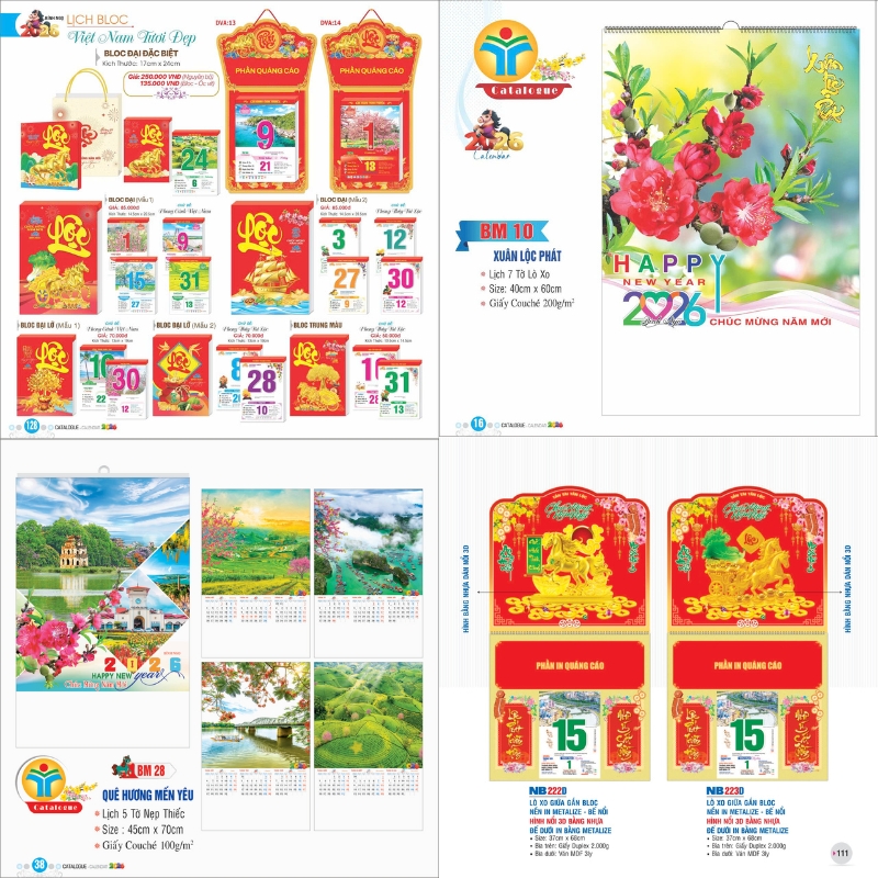 mau lich tet treo tuong 2026 hien dai