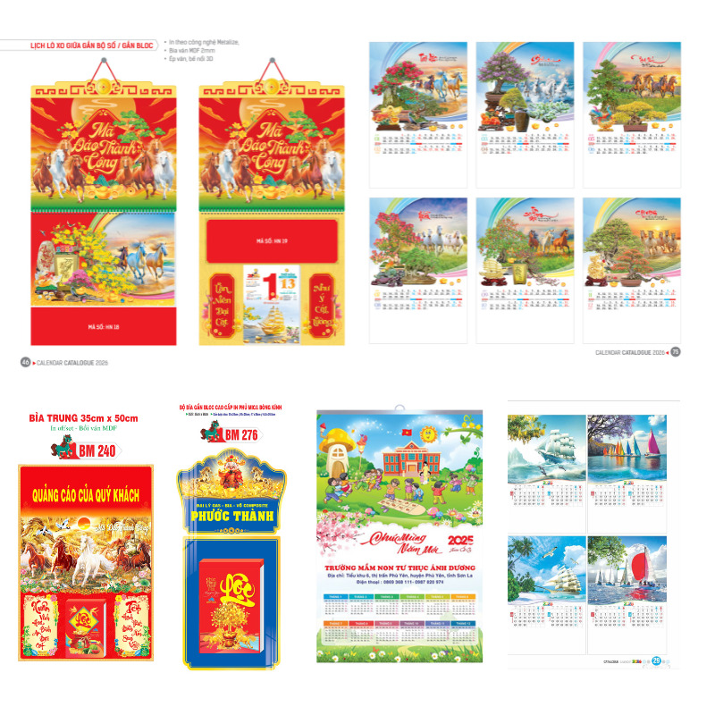 thiet ke lich tet treo tuong 2026 doc dao