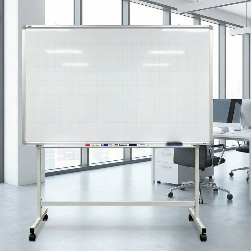 Bảng trắng 2 mặt nhiều kích thước lựa chọn 14 bang trang 2 mat cho phong hop