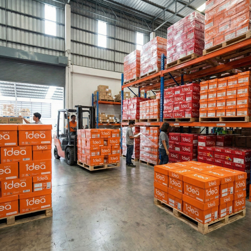 Cung cấp giấy Idea chính hãng Thái Lan, giá tốt nhất cho văn phòng hiện nay. Giấy in A4 Idea 70gsm, 80gsm siêu nét, không kẹt giấy...