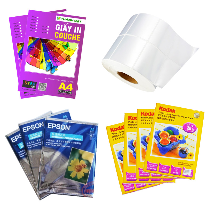 giay in anh bong be mat sieu min