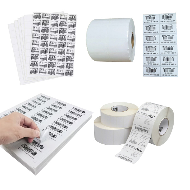 giay in ma vach a4 decal dan nhanh
