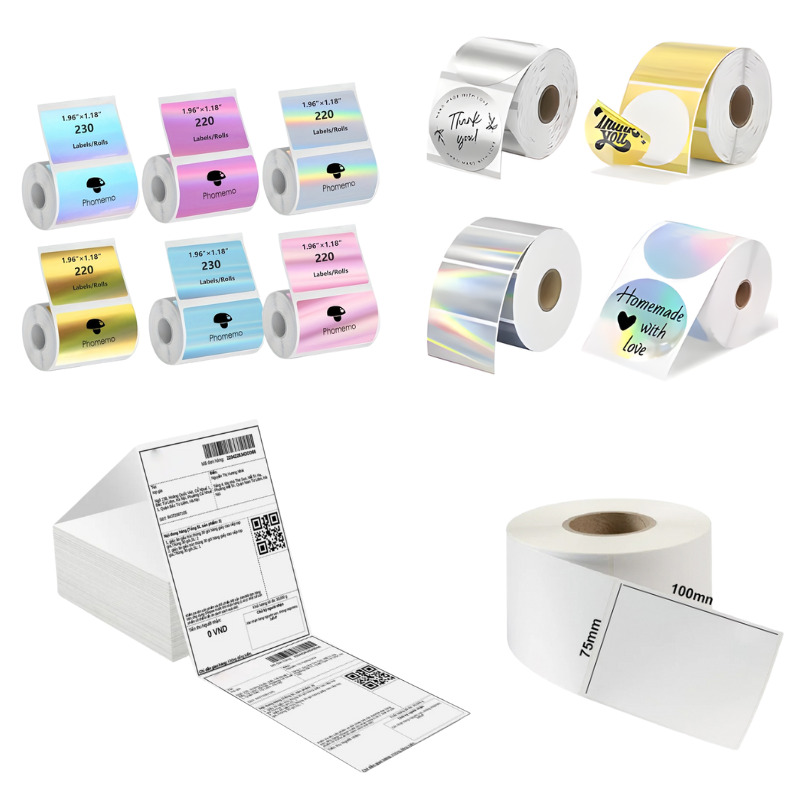 giay in nhiet decal khong can muc